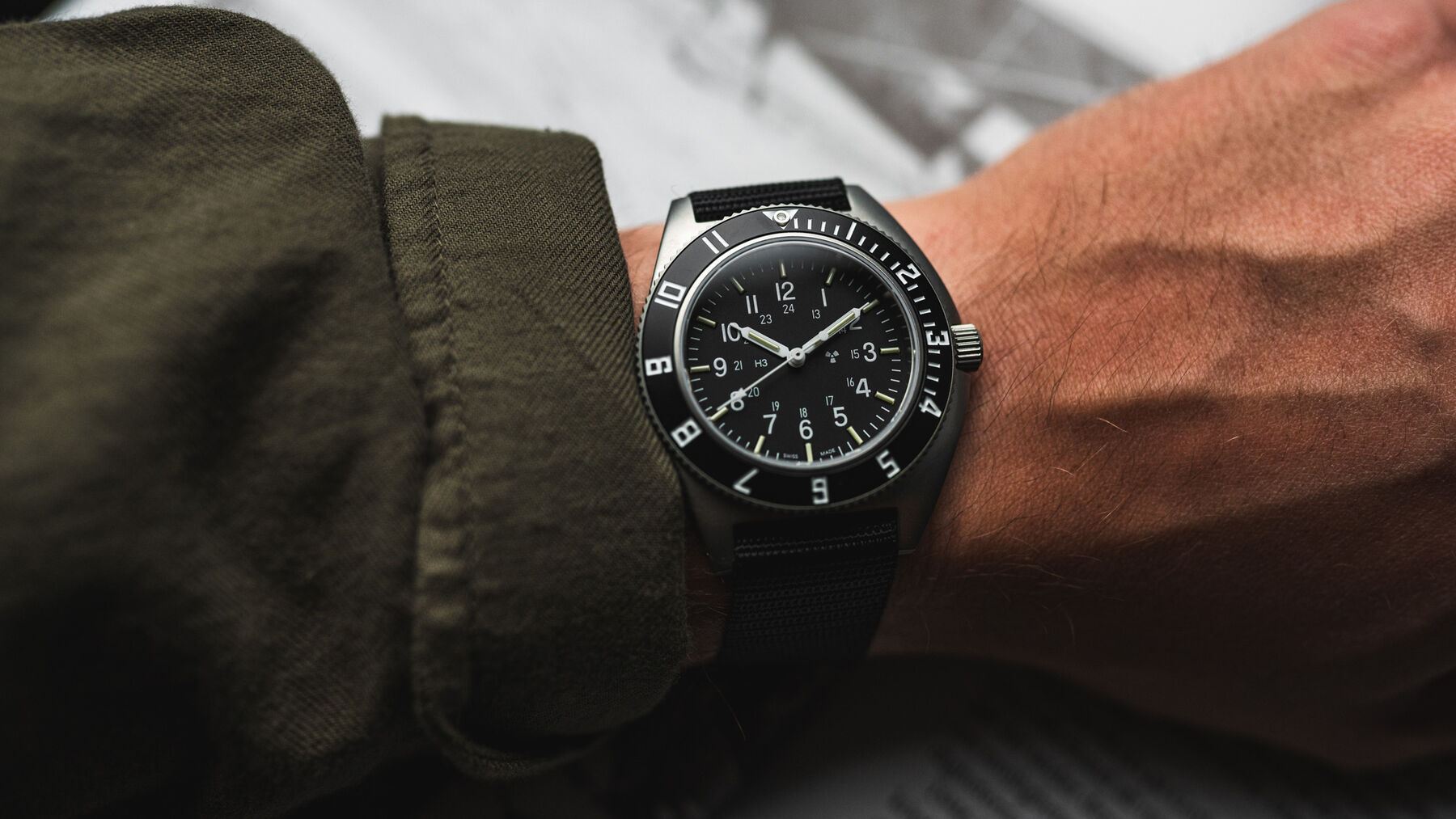 Marathon Steel Pilot Navigator Watch