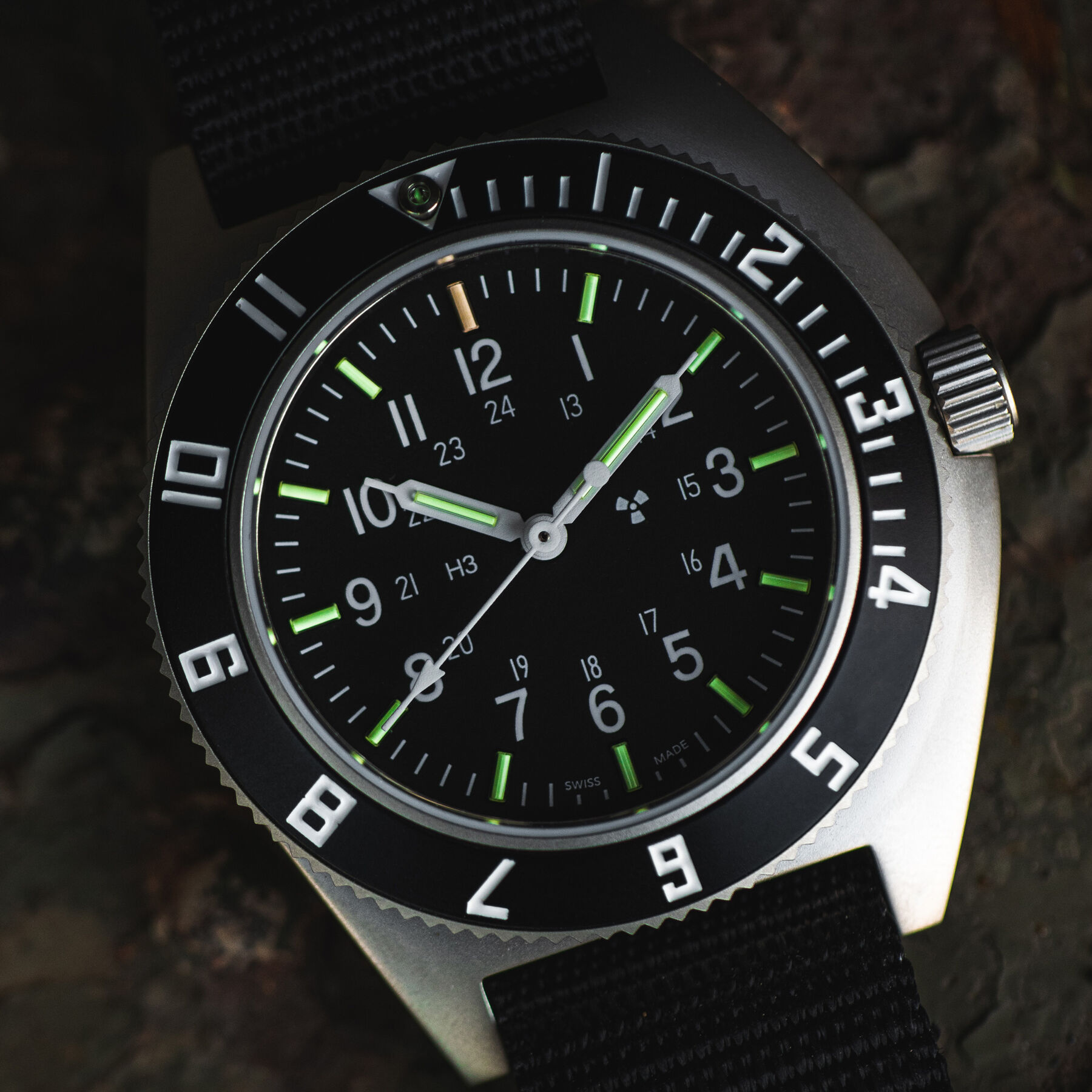 Marathon Steel Pilot Navigator Watch